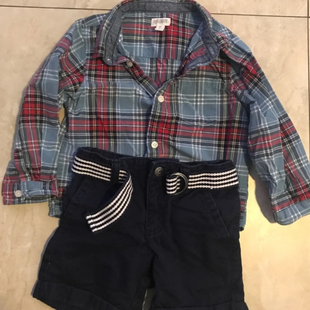 Boys Gymboree outfit